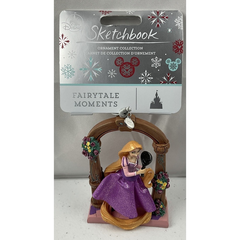 Disney Sketchbook Ornament – Rapunzel's Tangled Adventure New With Tag